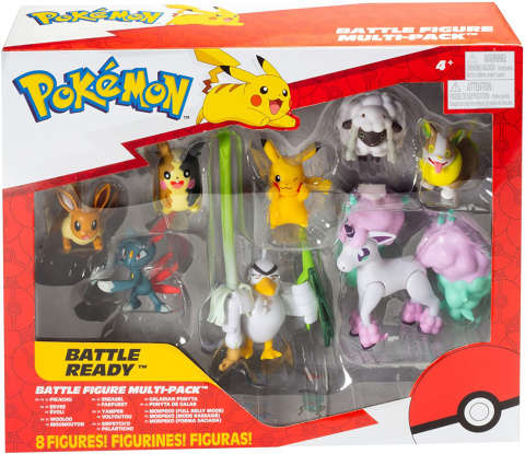 Pokemon Zestaw 8 Figurek Bitewnych Battle Ready W7 Pokemon Zestaw 8 Figurek Bitewnych Battle Ready W7