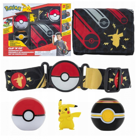 Pokemon Zestaw Bandolier Pas Trenera + Torba W2 Pokemon Zestaw Bandolier Pas Trenera + Torba W2