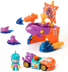 T-Racers Zestaw Pirate Shark Wyrzutnia - Pojazd