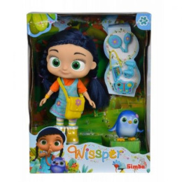 Lalka Wissper 23 cm i Pingwinek Peggy Simba +Akces