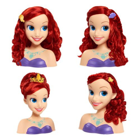 Disney Princess Głowa Do Stylizacji Włosów Arielka Disney Princess Głowa Do Stylizacji Włosów Arielka