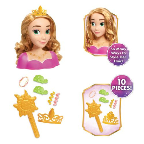 Disney Princess Głowa Stylizacji Włosów Roszpunka Disney Princess Głowa Stylizacji Włosów Roszpunka