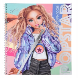 TOP MODEL SZKICOWNIK Szablony POP STAR 12228