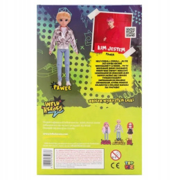 Influ Heroes Lalka Paweł Malinowski + Ubrania