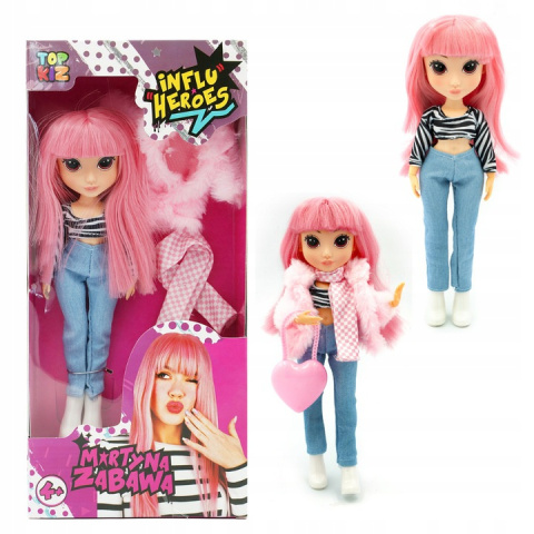 Influ Heroes Lalka Martyna Zabawa + Akcesoria Influ Heroes Lalka Martyna Zabawa + Akcesoria