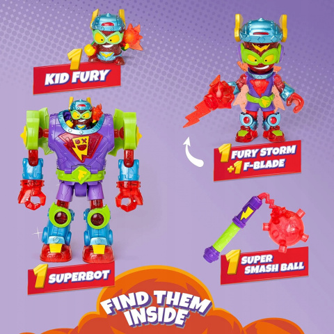 Super Zings Things Robot SuperBot Fury Storm Super Zings Things Robot SuperBot Fury Storm