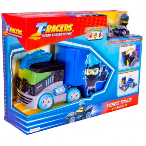 T-Racers 4 Zestaw Turbo Truck Ciężarkówka -Figurka